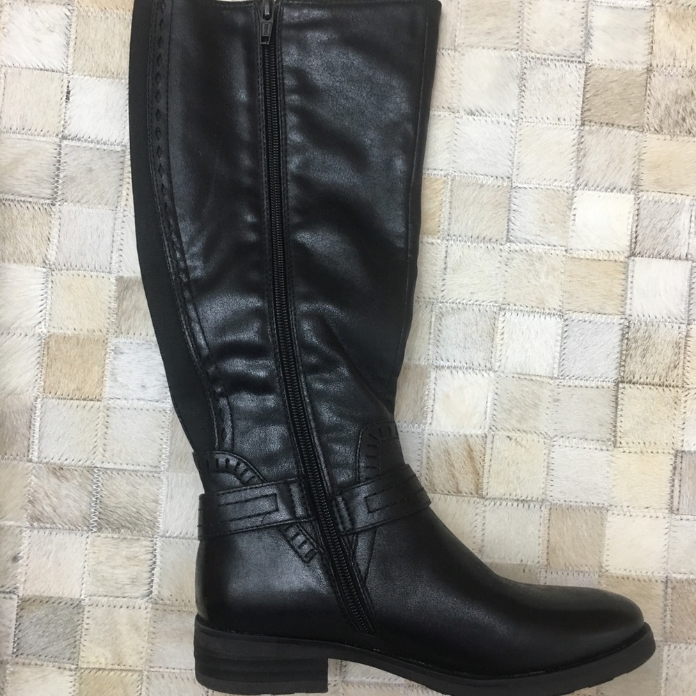 BARETRAPS “ABRAM” Black Riding Boots *NWOB* - Picture 3 of 9